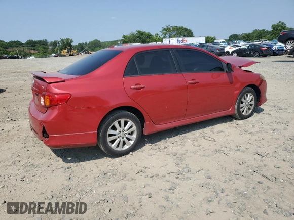 2010 Toyota Corolla with VIN 2T1BU4EE0AC444091, listed as a Copart auction lot 60593595 with 179,227 mi miles and Salvage title. Bid and sale history available at DreamBid. Image 3.