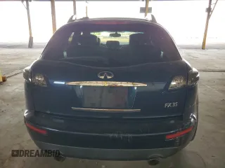 2005 Infiniti FX35 with VIN JNRAS08UX5X103477, listed as a Copart auction lot 72654224 with 97,898 mi miles and Salvage Title. Bid and sale history available at carsss.com. Image 6.