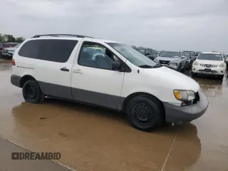 2000 Toyota Sienna CE with VIN 4T3GF19C4YU278505, listed as a Copart auction lot 44378515 with 208,571 mi miles and Salvage Title. Bid and sale history available at carsss.com. Image 4.