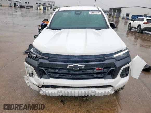 2023 Chevrolet Colorado 4WD Z71 with VIN 1GCPTDEK3P1123108, listed as a Copart auction lot 51853225 with 44,608 mi miles and Salvage Title. Bid and sale history available at DreamBid. Image 5.