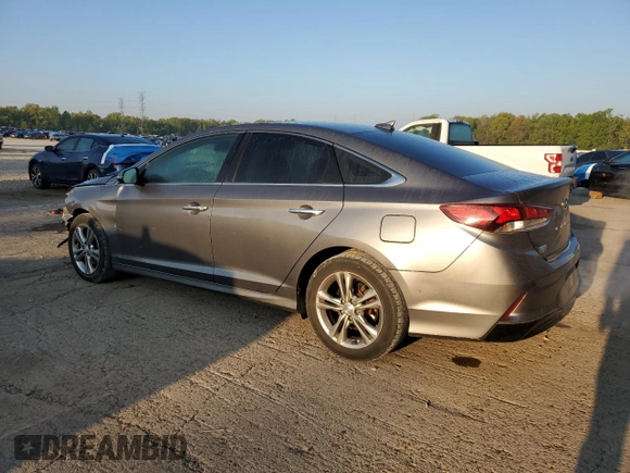 2018 Hyundai Sonata SEL with VIN 5NPE34AF7JH664453, listed as a Copart auction lot 52826585 with 105,788 mi miles and Salvage Title. Bid and sale history available at DreamBid. Image 2.