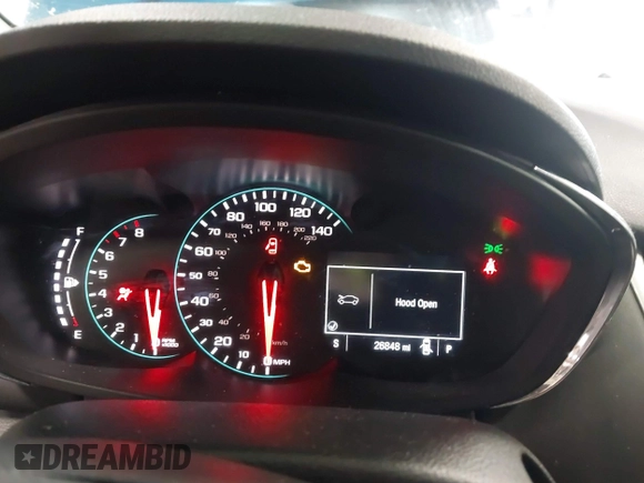 2020 Chevrolet Trax LT with VIN KL7CJPSB9LB330369, listed as a IAAI auction lot 41284251 with 26,848 mi miles. Bid and sale history available at carsss.com. Image 7.
