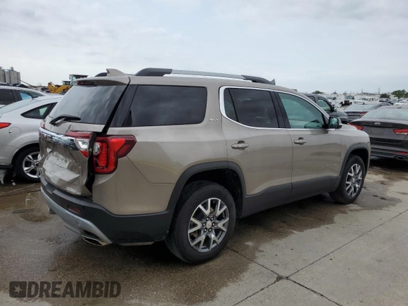 2023 GMC Acadia SLT with VIN 1GKKNMLSXPZ175185, listed as a Copart auction lot 57049015 with 36,777 mi miles and Salvage title. Bid and sale history available at DreamBid. Image 3.