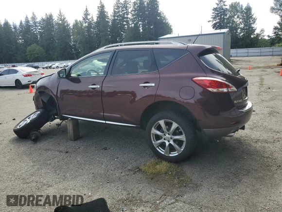 2014 Nissan Murano LE z VIN JN8AZ1MW3EW500273, wystawiony jako Copart lot #58333095 z przebiegiem 46 474 mil mil oraz Szkoda całkowita • Salvage title. Historia ofert i sprzedaży dostępna na DreamBid. Obrazek 2.