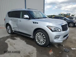 2015 Infiniti QX80 z VIN JN8AZ2NC3F9371378, wystawiony jako Copart lot #54949365 z przebiegiem 131 679 mil mil oraz Szkody całkowita. Historia ofert i sprzedaży dostępna na DreamBid. Obrazek 4.