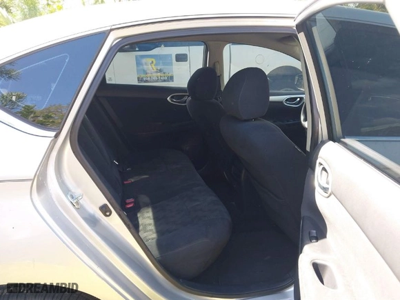 2013 Nissan Sentra SV with VIN 1N4AB7AP4DN902166, listed as a IAAI auction lot 41716134 with 132,185 mi miles. Bid and sale history available at carsss.com. Image 8.