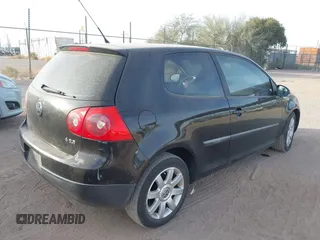2007 Volkswagen Rabbit with VIN WVWBS71K77W034889, listed as a IAAI auction lot 41406182 with 162,213 mi miles. Bid and sale history available at carsss.com. Image 6.