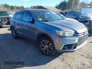 2018 Mitsubishi Outlander Sport ES 2.0 with VIN JA4AR3AU5JU023789, listed as a IAAI auction lot 41338940 with 51,425 mi miles. Bid and sale history available at carsss.com. Image 1.
