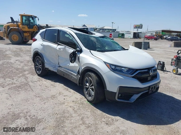 2022 Honda CR-V EX-L with VIN 2HKRW2H83NH642752, listed as a IAAI auction lot 41841418 with 54,119 mi miles. Bid and sale history available at carsss.com. Image 1.