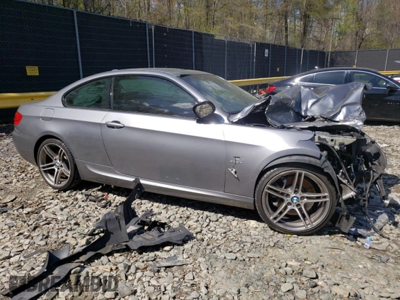 2012 BMW 3 Series 335is with VIN WBAKG1C53CE839551, listed as a Copart auction lot 53141095 with Not provided miles and Salvage title. Bid and sale history available at DreamBid. Image 4.