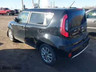 2017 Kia Soul + with VIN KNDJP3A53H7473888, listed as a IAAI auction lot 41808219 with 64,166 mi miles. Bid and sale history available at carsss.com. Image 3.