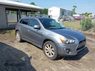 2014 Mitsubishi Outlander SE with VIN 4A4AR4AU6EE023840, listed as a IAAI auction lot 42254084 with 115,490 mi miles and . Bid and sale history available at DreamBid. Image 1.