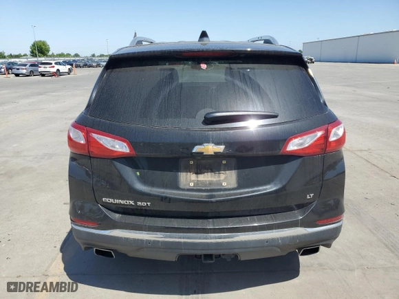 2018 Chevrolet Equinox LT with VIN 2GNAXKEX8J6329675, listed as a Copart auction lot 54058895 with 88,532 mi miles and Salvage Title. Bid and sale history available at carsss.com. Image 6.