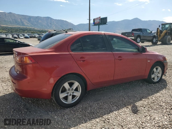 2008 Mitsubishi Lancer DE with VIN JA3AU26U88U014987, listed as a Copart auction lot 69784924 with 170,971 mi miles and Salvage title. Bid and sale history available at DreamBid. Image 3.