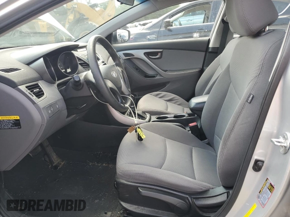 2016 Hyundai Elantra SE with VIN 5NPDH4AE2GH770371, listed as a Copart auction lot 61814115 with 88,238 mi miles and Salvage title. Bid and sale history available at DreamBid. Image 7.