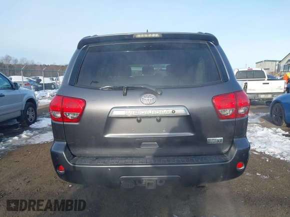 2016 Toyota Sequoia Limited with VIN 5TDJY5G1XGS127354, listed as a IAAI auction lot 41291303 with 106,327 mi miles. Bid and sale history available at carsss.com. Image 16.