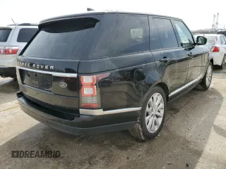 2017 Land Rover Range Rover HSE z VIN SALGS2FV9HA374192, wystawiony jako Copart lot #49655255 z przebiegiem 139 359 mil mil oraz Szkoda całkowita • Salvage title. Historia ofert i sprzedaży dostępna na DreamBid. Obrazek 3.