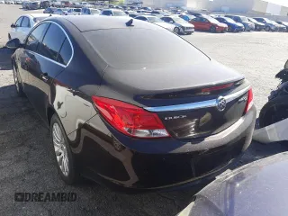 2011 Buick Regal CXL RL6 with VIN W04GU5GC5B1099194, listed as a Copart auction lot 57418874 with 95,629 mi miles and Salvage Title. Bid and sale history available at carsss.com. Image 6.