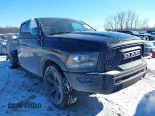 2021 Ram 1500 Classic Warlock with VIN 1C6RR7GG3MS510773, listed as a IAAI auction lot 41333709 with 40,411 mi miles. Bid and sale history available at carsss.com. Image 1.