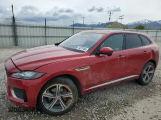 2019 Jaguar F-Pace S with VIN SADCM2FV9KA392963, listed as a Copart auction lot 54572485 with 96,315 mi miles and Salvage title. Bid and sale history available at DreamBid. Image 1.