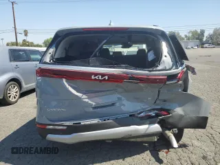 2024 Kia Carnival EX with VIN KNDNC5H31R6405657, listed as a Copart auction lot 72467014 with 5,311 mi miles and Salvage Title. Bid and sale history available at carsss.com. Image 6.