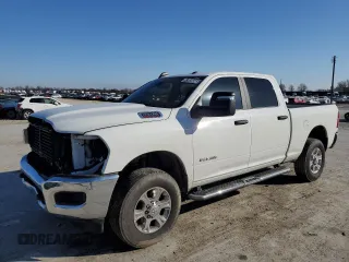 2023 Ram 2500 Big Horn with VIN 3C6UR5DJ2PG553432, listed as a Copart auction lot 43056645 with 41,593 mi miles and Clean Title. Bid and sale history available at carsss.com. Image 1.