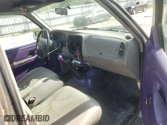 1999 Ford Ranger XL with VIN 1FTYR10C2XTB02854, listed as a Copart auction lot 54534185 with 172,616 mi miles and Salvage Title. Bid and sale history available at DreamBid. Image 8.
