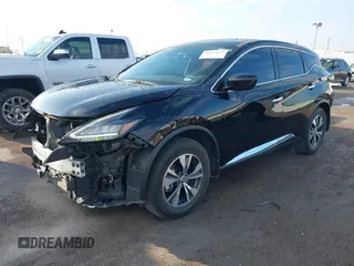 2022 Nissan Murano S with VIN 5N1AZ2AJ4NC114081, listed as a IAAI auction lot 40743673 with 39,124 mi miles and . Bid and sale history available at DreamBid. Image 19.