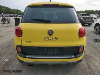 2014 FIAT 500L Trekking with VIN ZFBCFADH1EZ021866, listed as a Copart auction lot 71776554 with 98,866 mi miles and Salvage Title. Bid and sale history available at carsss.com. Image 6.