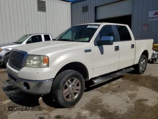 2007 Ford F-150 XLT with VIN 1FTPW12VX7FA98957, listed as a Copart auction lot 48008905 with 0 mi miles and Salvage Title. Bid and sale history available at carsss.com. Image 1.