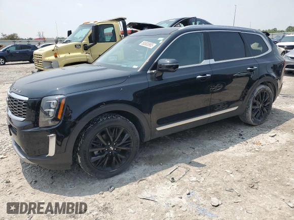 2020 Kia Telluride SX with VIN 5XYP5DHC2LG078042, listed as a Copart auction lot 58500965 with 32,040 mi miles and Salvage title. Bid and sale history available at DreamBid. Image 1.