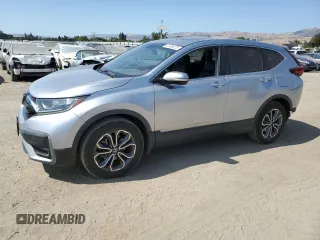 2020 Honda CR-V EX-L with VIN 5J6RW1H88LA014002, listed as a Copart auction lot 61408375 with 120,087 mi miles and Salvage title. Bid and sale history available at DreamBid. Image 1.