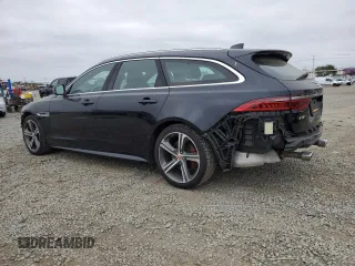 2018 Jaguar XF with VIN SAJBP2FV8JCY65089, listed as a Copart auction lot 53532265 with 39,312 mi miles and Salvage Title. Bid and sale history available at DreamBid. Image 2.