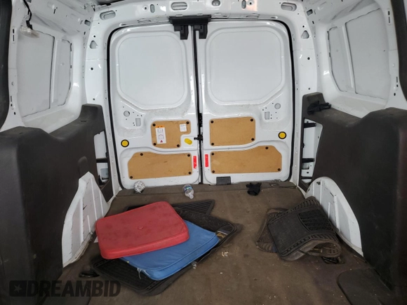 2014 Ford Transit Connect XL with VIN NM0LS7E75E1160203, listed as a Copart auction lot 59225235 with 140,980 mi miles and Salvage title. Bid and sale history available at DreamBid. Image 10.