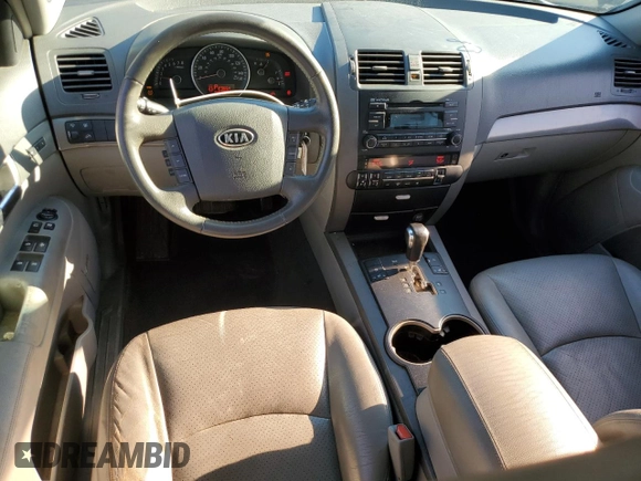 2009 Kia Borrego EX with VIN KNDJJ741395021261, listed as a Copart auction lot 87627165 with 270,855 mi miles and Salvage Title. Bid and sale history available at DreamBid. Image 8.