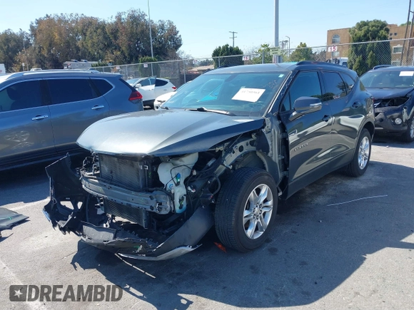 2019 Chevrolet Blazer with VIN 3GNKBCRSXKS614341, listed as a IAAI auction lot 41750561 with 60,345 mi miles and . Bid and sale history available at DreamBid. Image 18.
