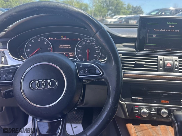 2016 Audi A6 2.0T Premium Plus with VIN WAUGFAFC6GN120156, listed as a Copart auction lot 54575565 with 96,861 mi miles and Clean Title. Bid and sale history available at carsss.com. Image 9.