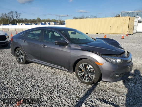 2017 Honda Civic EX-T with VIN 19XFC1E33HE002127, listed as a Copart auction lot 53803365 with 70,075 mi miles and Salvage Title. Bid and sale history available at DreamBid. Image 4.