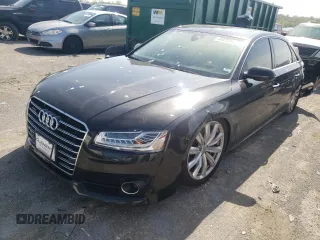2017 Audi A8 L Sport with VIN WAU43AFD8HN008951, listed as a Copart auction lot 61066193 with 0 mi miles and Non Repairable. Bid and sale history available at carsss.com. Image 1.