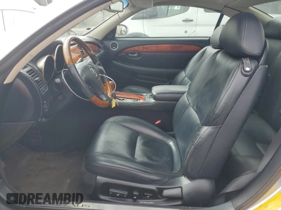 2003 Lexus SC with VIN JTHFN48Y030043608, listed as a Copart auction lot 76391144 with 245,943 mi miles and Salvage Title. Bid and sale history available at carsss.com. Image 7.