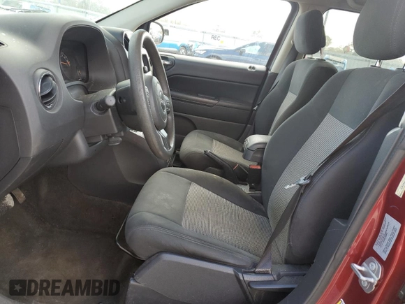 2017 Jeep Compass Sport with VIN 1C4NJCBB9HD170901, listed as a Copart auction lot 45993205 with 137,995 mi miles and Salvage Title. Bid and sale history available at carsss.com. Image 7.