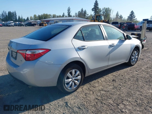 2016 Toyota Corolla L with VIN 2T1BURHE2GC679304, listed as a IAAI auction lot 42088007 with 64,694 mi miles and . Bid and sale history available at DreamBid. Image 4.