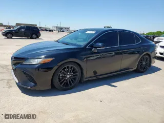 2018 Toyota Camry XSE with VIN 4T1B61HK8JU105068, listed as a Copart auction lot 53393995 with 42,303 mi miles and Salvage Title. Bid and sale history available at carsss.com. Image 1.