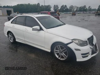 2014 Mercedes-Benz C 250 Sport with VIN WDDGF4HB2ER305342, listed as a Copart auction lot 63803184 with 140,148 mi miles and Non Repairable. Bid and sale history available at DreamBid. Image 4.