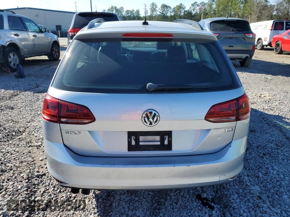 2015 Volkswagen Golf SportWagen TDI SEL with VIN 3VWCA7AU1FM507223, listed as a Copart auction lot 41859025 with 210,364 mi miles and Salvage Title. Bid and sale history available at carsss.com. Image 6.