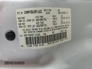2008 Chrysler PT Cruiser Limited with VIN 3A8FY68858T122392, listed as a Copart auction lot 87482544 with 69,679 mi miles and Salvage title. Bid and sale history available at DreamBid. Image 12.