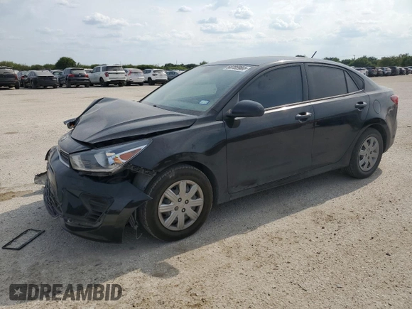 2021 Kia Rio LX with VIN 3KPA24AD9ME383196, listed as a Copart auction lot 68703904 with 100,688 mi miles and Salvage Title. Bid and sale history available at DreamBid. Image 1.