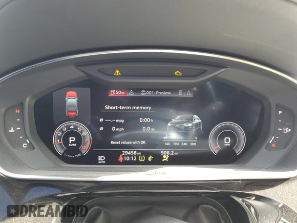 2020 Audi A8 с VIN WAU8EAF81LN002559, выставлен на аукционе Copart как лот 81567644 с пробегом 29 458 миль миль и Списание • Salvage title. История ставок и продаж доступна на DreamBid. Изображение 9.
