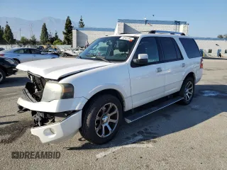 2010 Ford Expedition Limited with VIN 1FMJU2A58AEA33956, listed as a Copart auction lot 73245184 with Not provided miles and Salvage title. Bid and sale history available at DreamBid. Image 1.