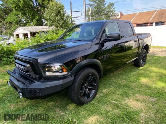 2021 Ram 1500 Warlock with VIN 1C6RR7LT9MS518556, listed as a Copart auction lot 66670885 with 79,884 mi miles and Clean title. Bid and sale history available at DreamBid. Image 2.